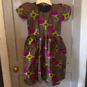 African tailor made dress